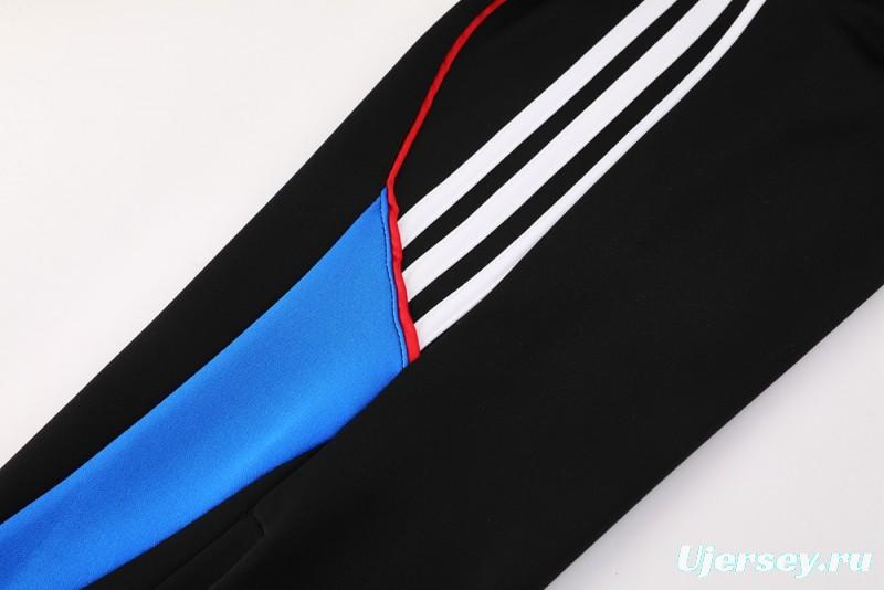 25/26 Manchester United Blue Full Zipper Jacket +Long Pants