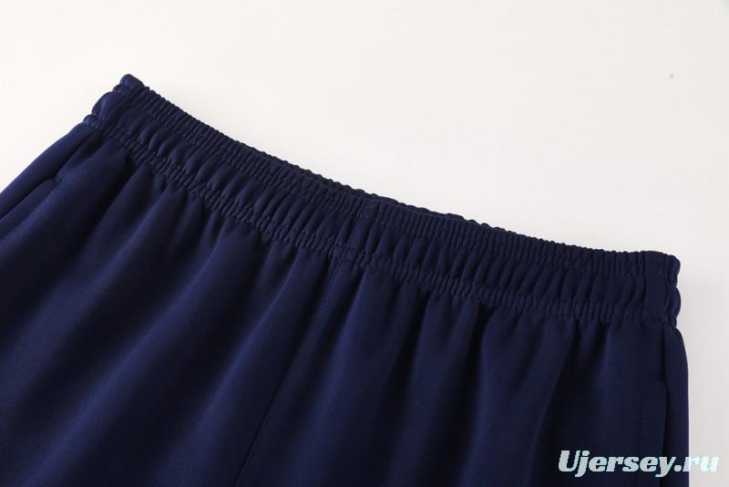 25/26 Olympique Marseille Blue/Navy Full Zipper Jacket +Long Pants