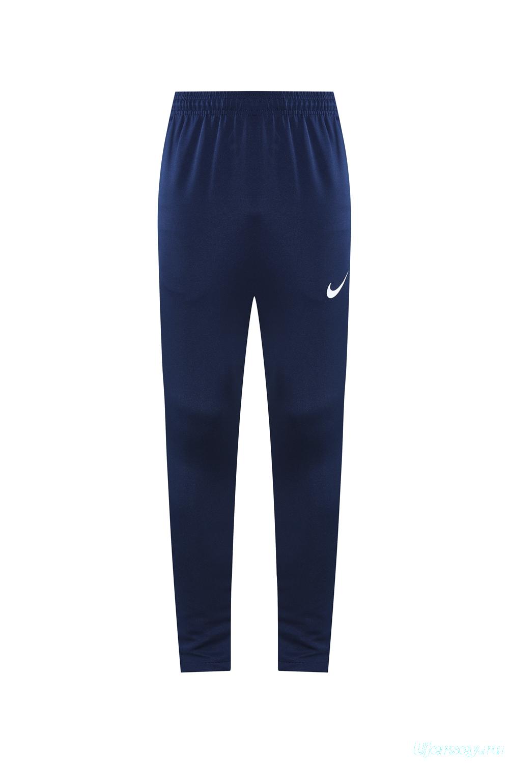 2025 Nike Red/Navy Full Hoodie Zipper Jacket +Long Pants