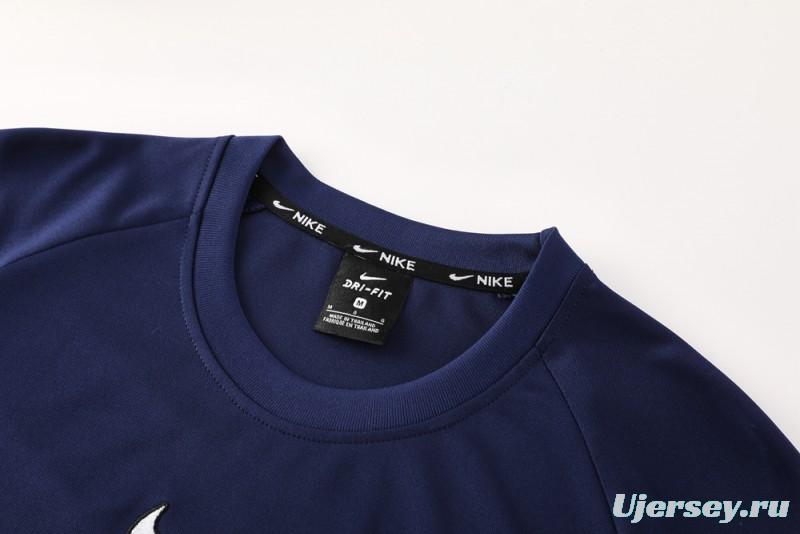 25/26 Nike Navy Short Sleeve Jersey+Shorts