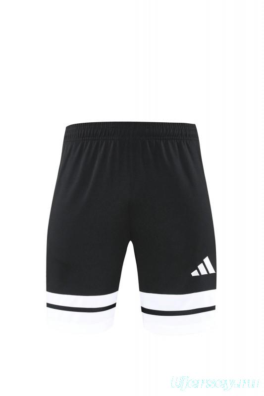 2025 Adidas Black Short Sleeve Jersey+Shorts