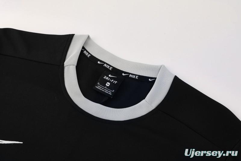 2025 NIKE Black Short Sleeve Jersey + Shorts