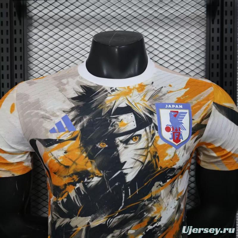 Player Version 2025 Japan Naruto Inspired Design Anime Style Jersey