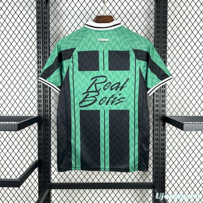 2025/26 Real Betis Over NegraVerde Retro Jersey