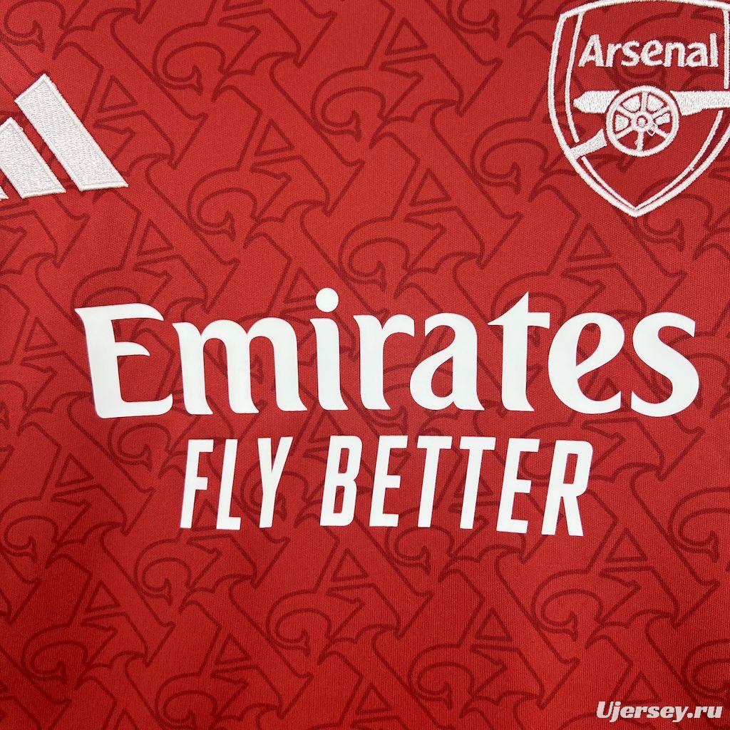 2025/26 Arsenal Home Women Jersey