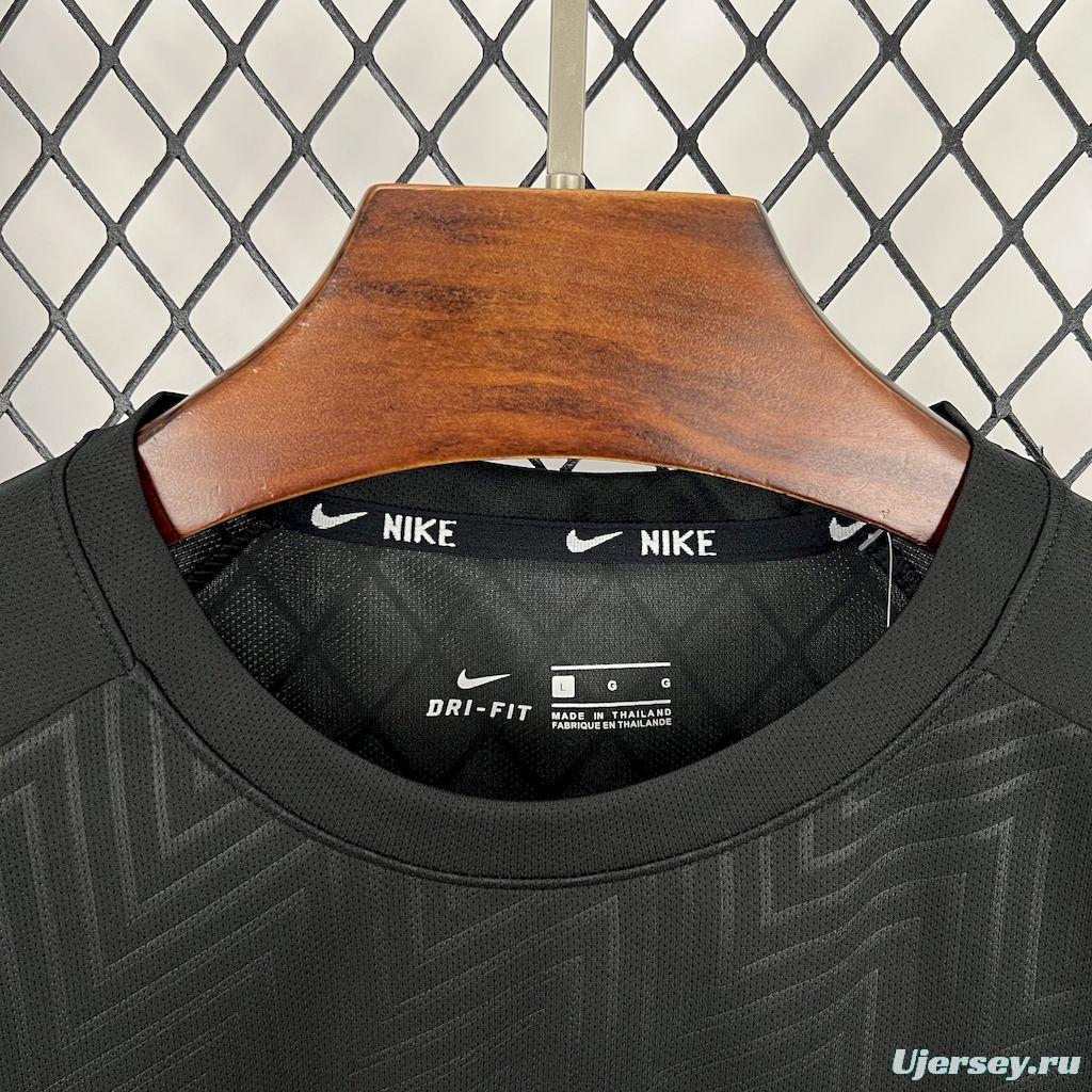 2025 NIKE Black T-Shirt #1044