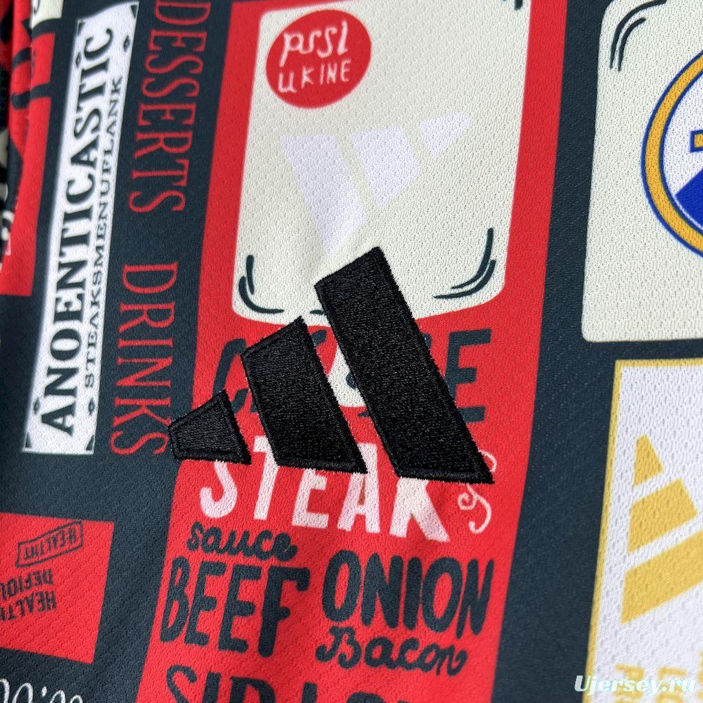 2025/26 Real Madrid Doodle Board Jersey