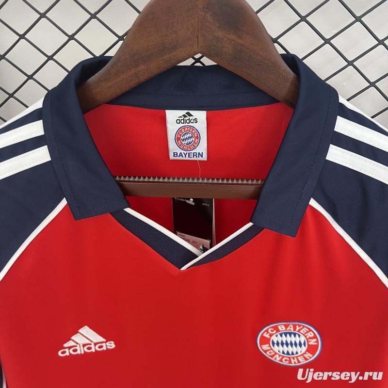 00/01 Retro Bayern Munich Home Jersey