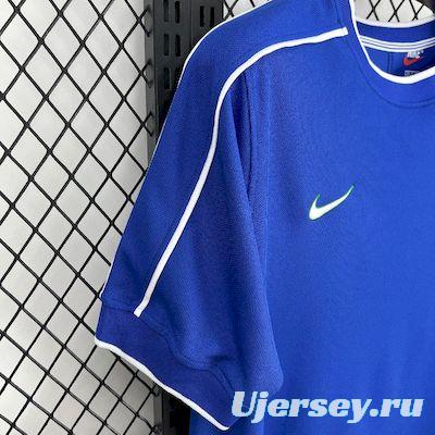 Retro 1998 Brazil Away Jersey