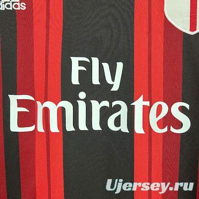 Retro 14/15 AC Milan Home Jersey