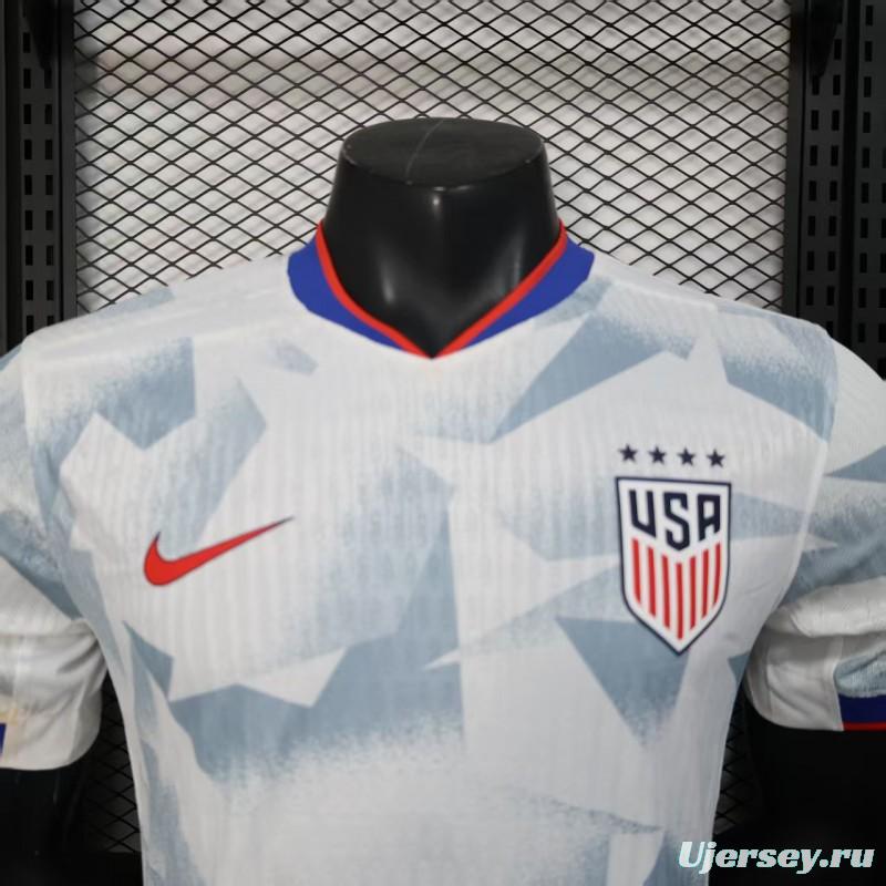 Player Version 2025 USA Home Jersey
