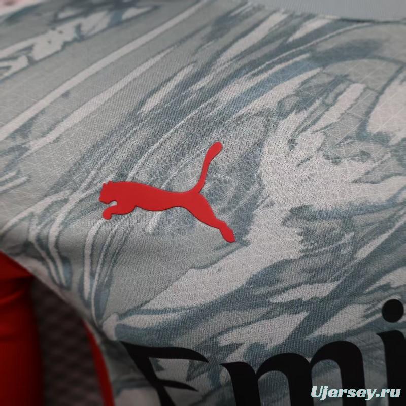 25/26 Player Version AC Milan Home Goalkeeper Long Sleeve Jersey