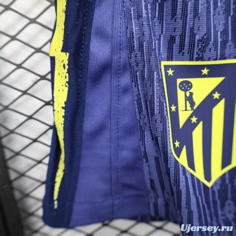 Player Version 25/26 Atletico Madrid Away Shorts