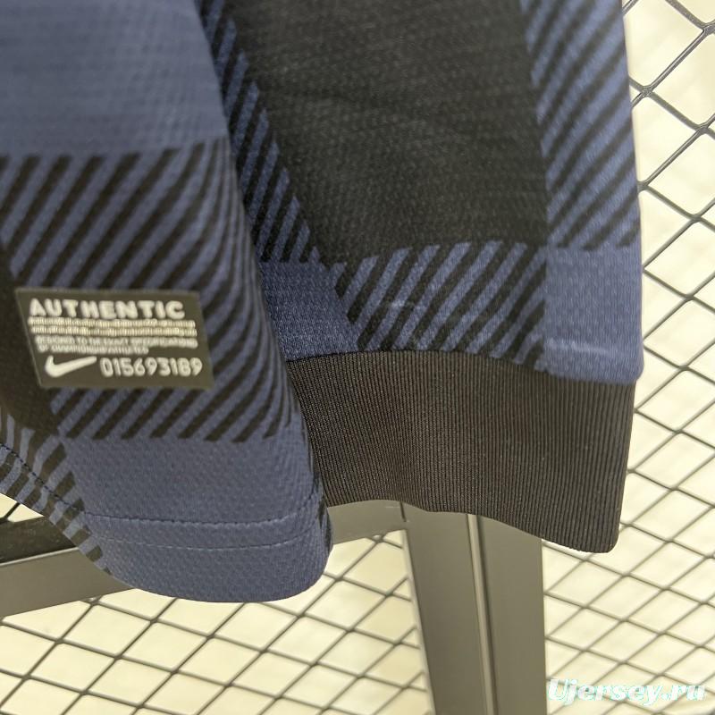 13/14 Retro Manchester United Long Sleeve Black Jersey