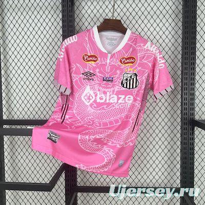 2025/26 Santos Pink Dragon Special Edition Jersey