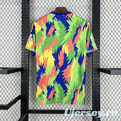 2025 Brazil Rainbow with Camouflage Pattern Jersey