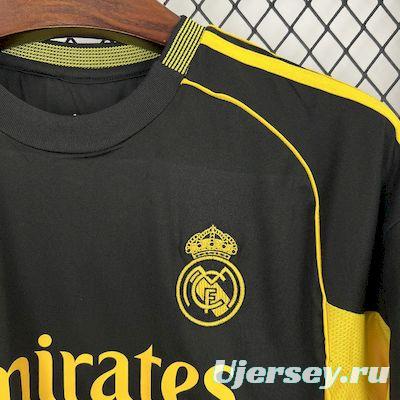 2025/26 Real Madrid Black And Yellow Special Edition Jersey