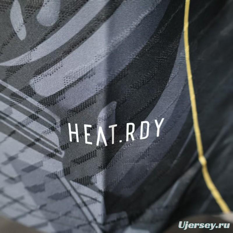 Player Version 2025 Mexico Black with Eagle Feather Pattern Jersey