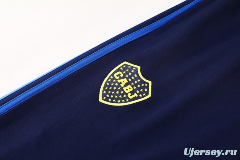 25/26 Boca Juniors Navy Full Zipper Jacket + Long Pants