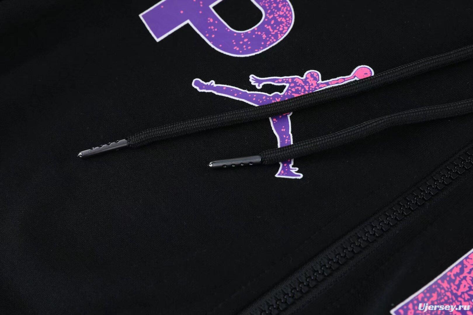 25/26 PSG Jordan Hoodie Full Zipper Jacket + Long Pants