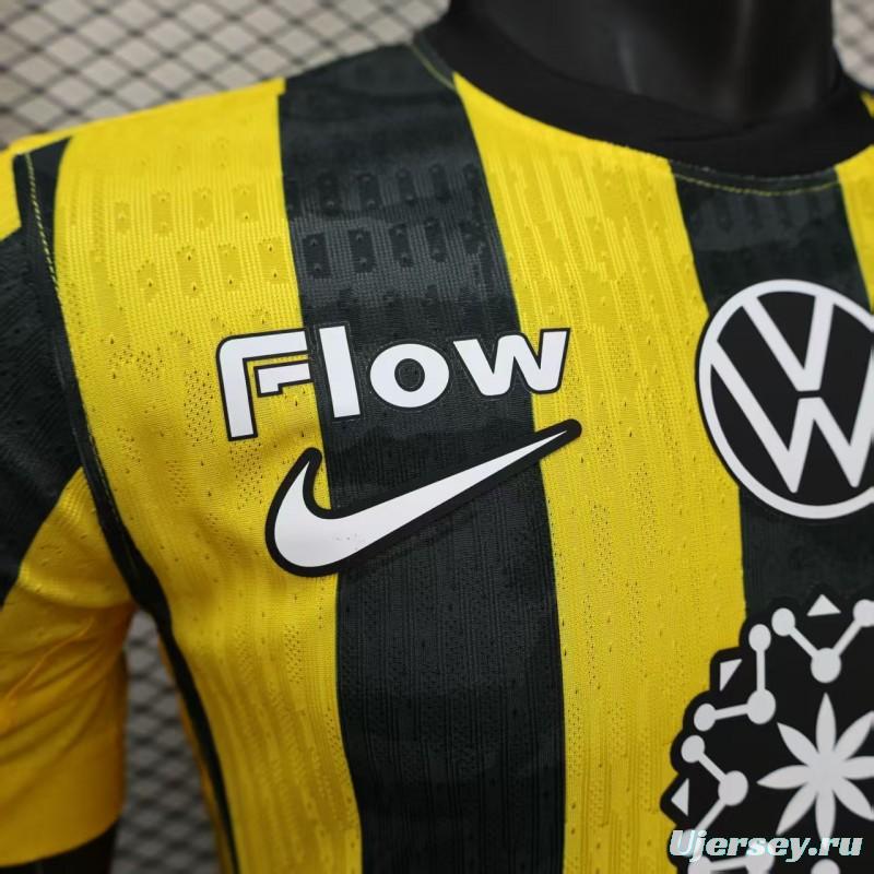 Player Version 25/26 Al-Ittihad Home Jersey