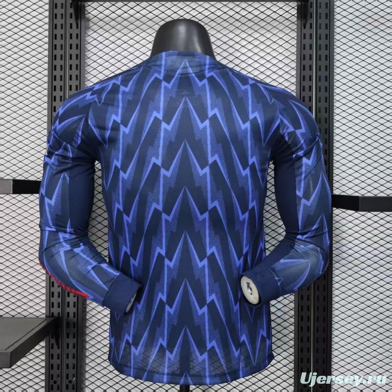 Player Version 25/26 Arsenal Away Long Sleeve Jersey