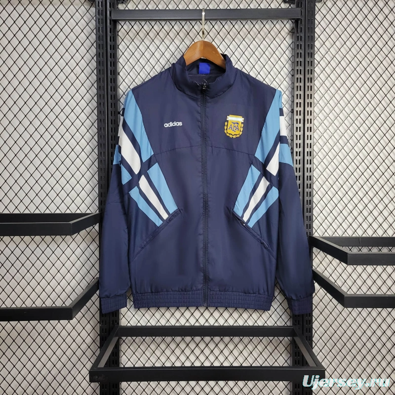 2025 Argentina Jacket Navy Windbreaker