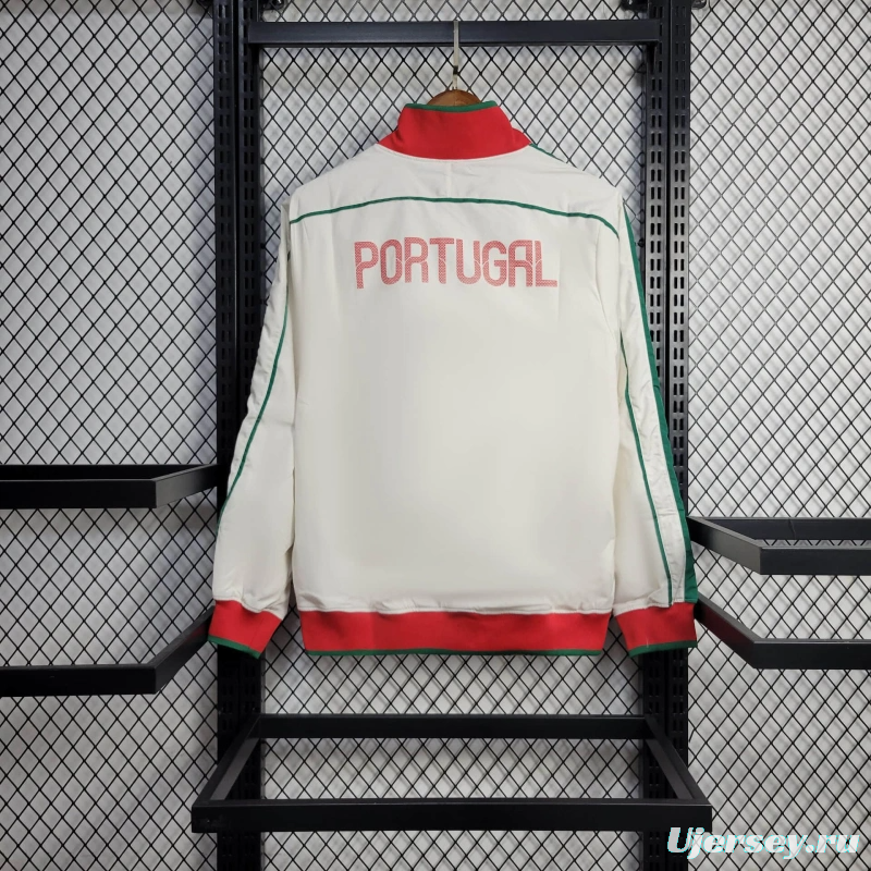 2025 Portugal Jacket White Windbreaker