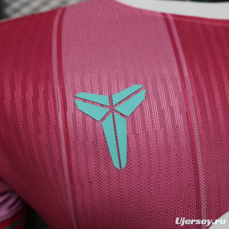 Player Version 25/26 FC Barcelona Pink with Gradient Fade Jersey