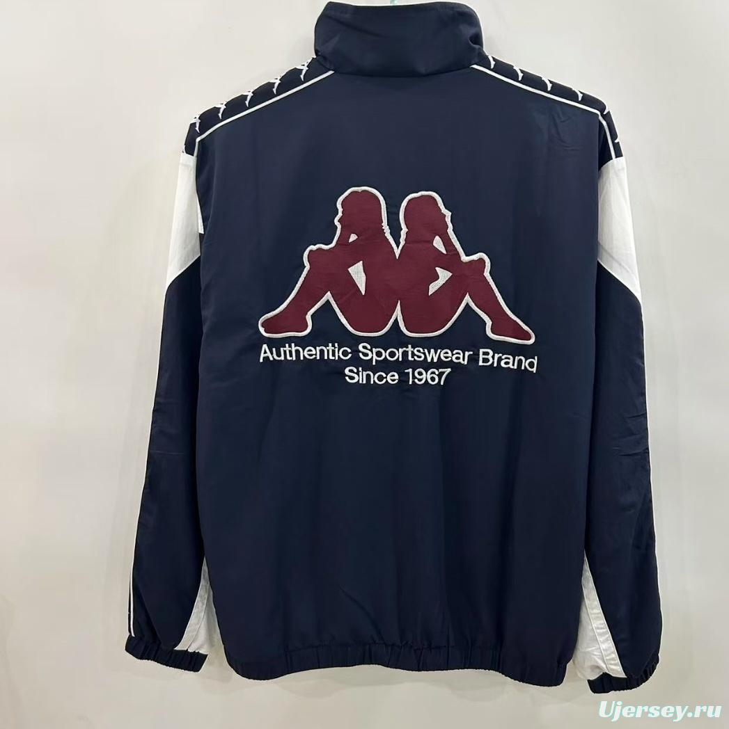 25/26 Arsenal 1967 Style Black/White Windbreaker