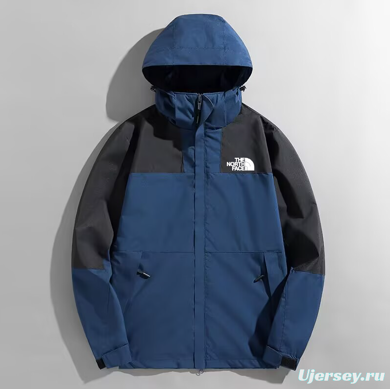 2025 The North Face Navy/Black Waterproof Jacket 0085