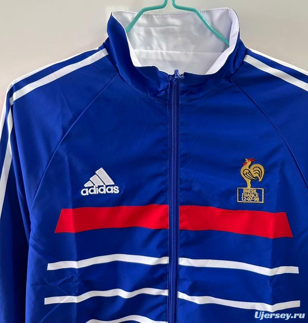 1998 France Blue Windbreaker