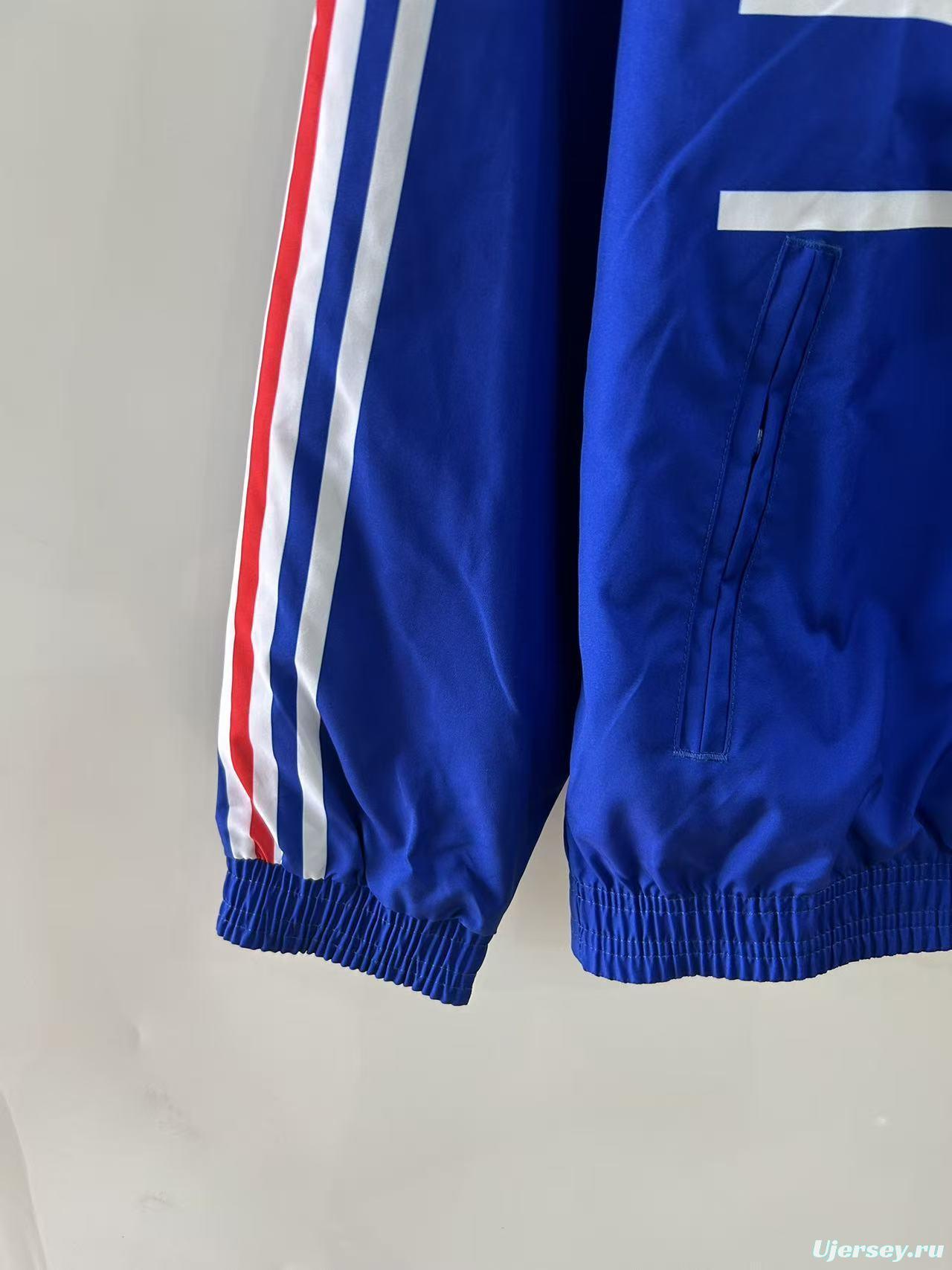 1998 France Blue Windbreaker