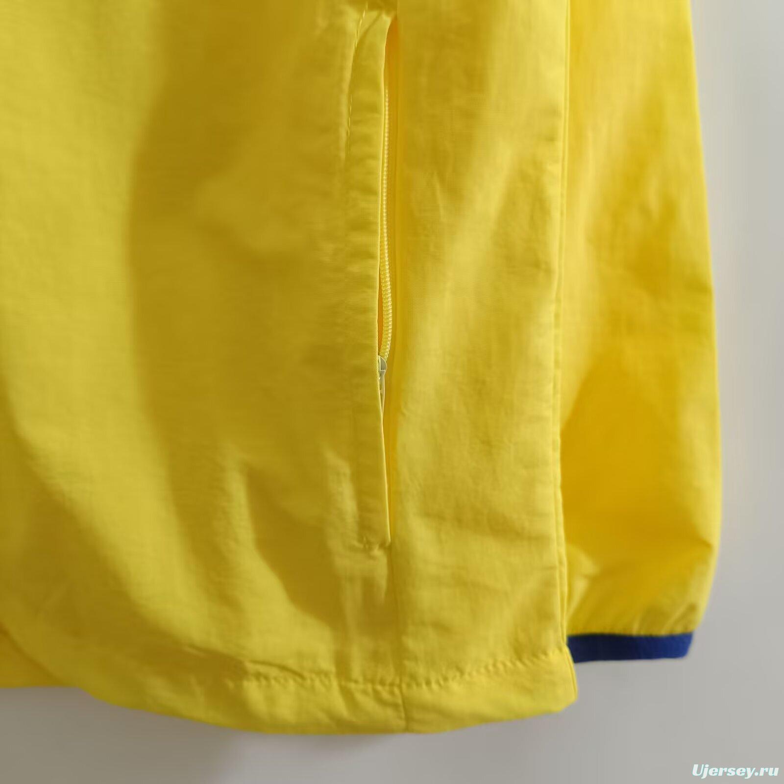 25/26 Club America Yellow Windbreaker