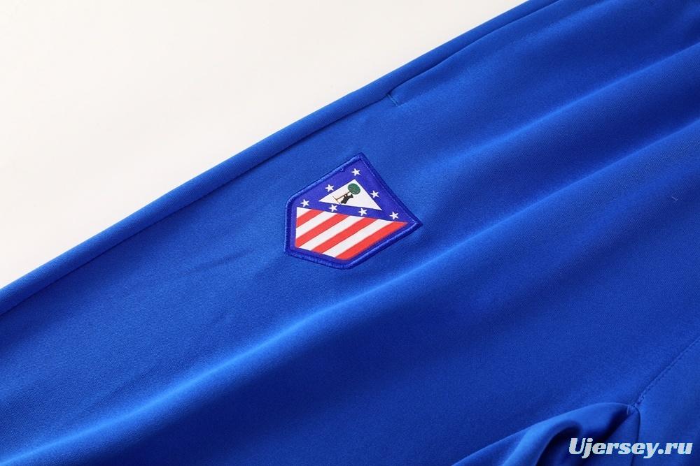 25/26 Atletico Madrid Red Full Zipper Jacket + Long Pants