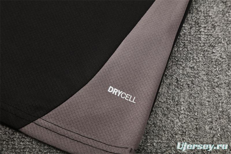 25/26 Manchester City Black with XS Short Sleeve+Soccer Shorts