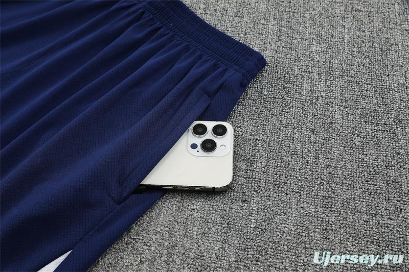 25/26 Tottenham Hotspur Grey with XS Short Sleeve+Soccer Shorts