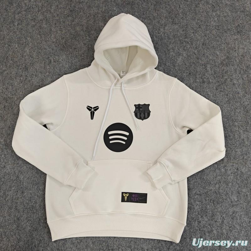 25/26 Barcelona Fleece-lined Kobe Fleece-lined hoodie 9 Colors