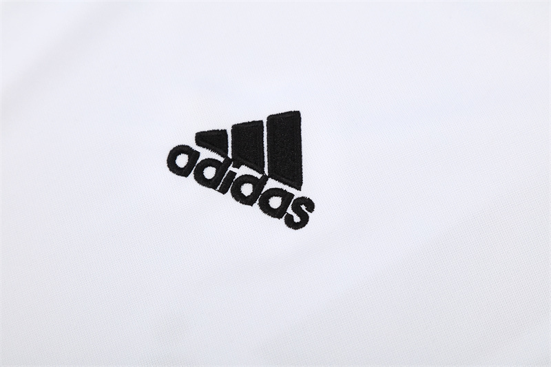 Retro 12/13 Real Madrid White/Blue Half Zipper Jacket