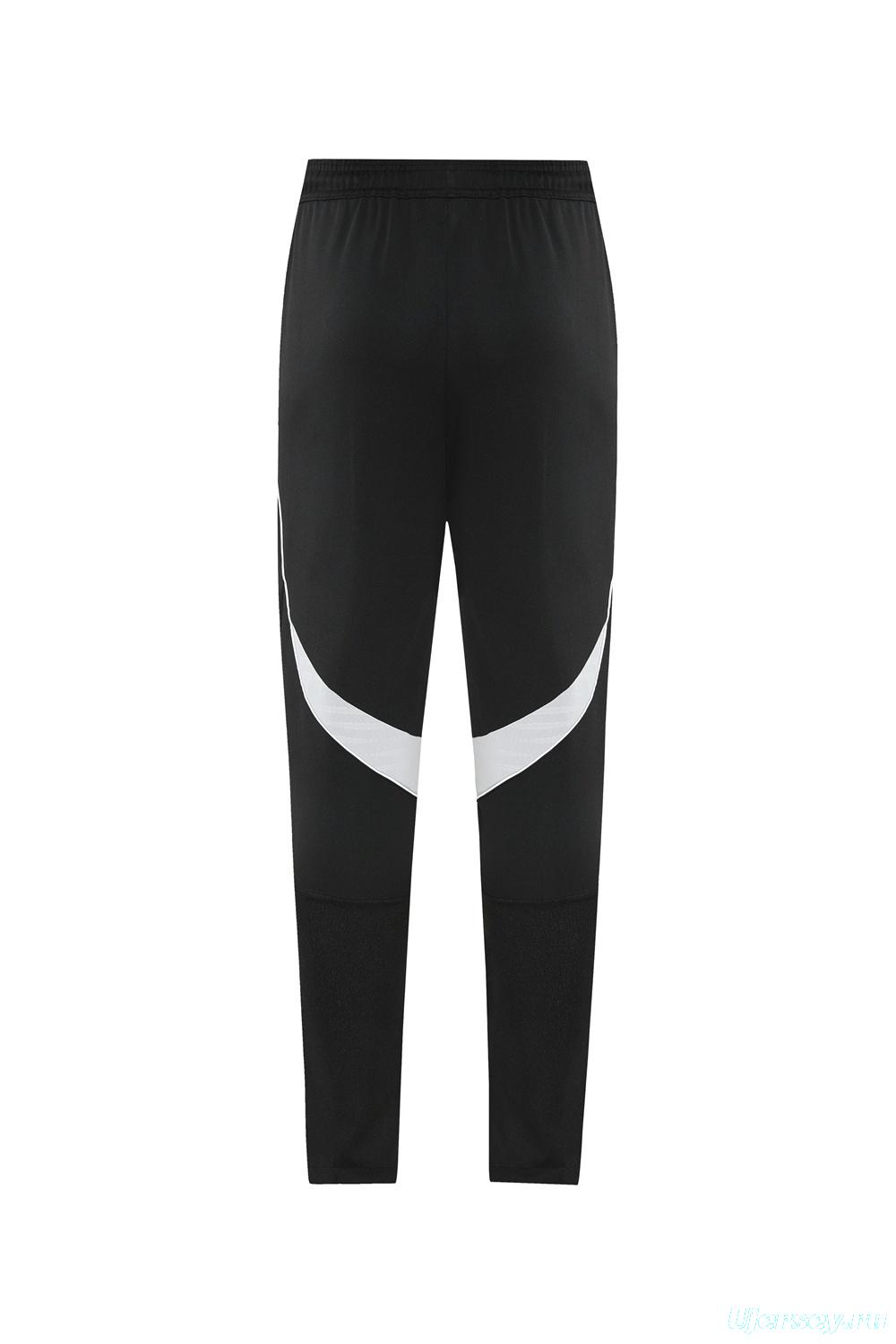 2025 Adidas Black Full Zipper Jacket + Long Pants