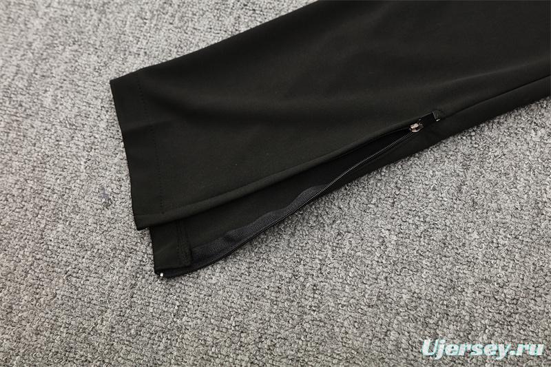 25/26 Portugal Red Half Zipper Jacket+Long Pants