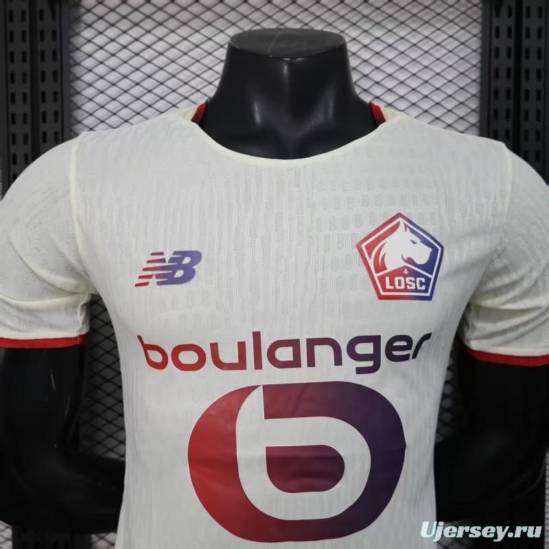 Player Version 25/26 Lille Home Jersey