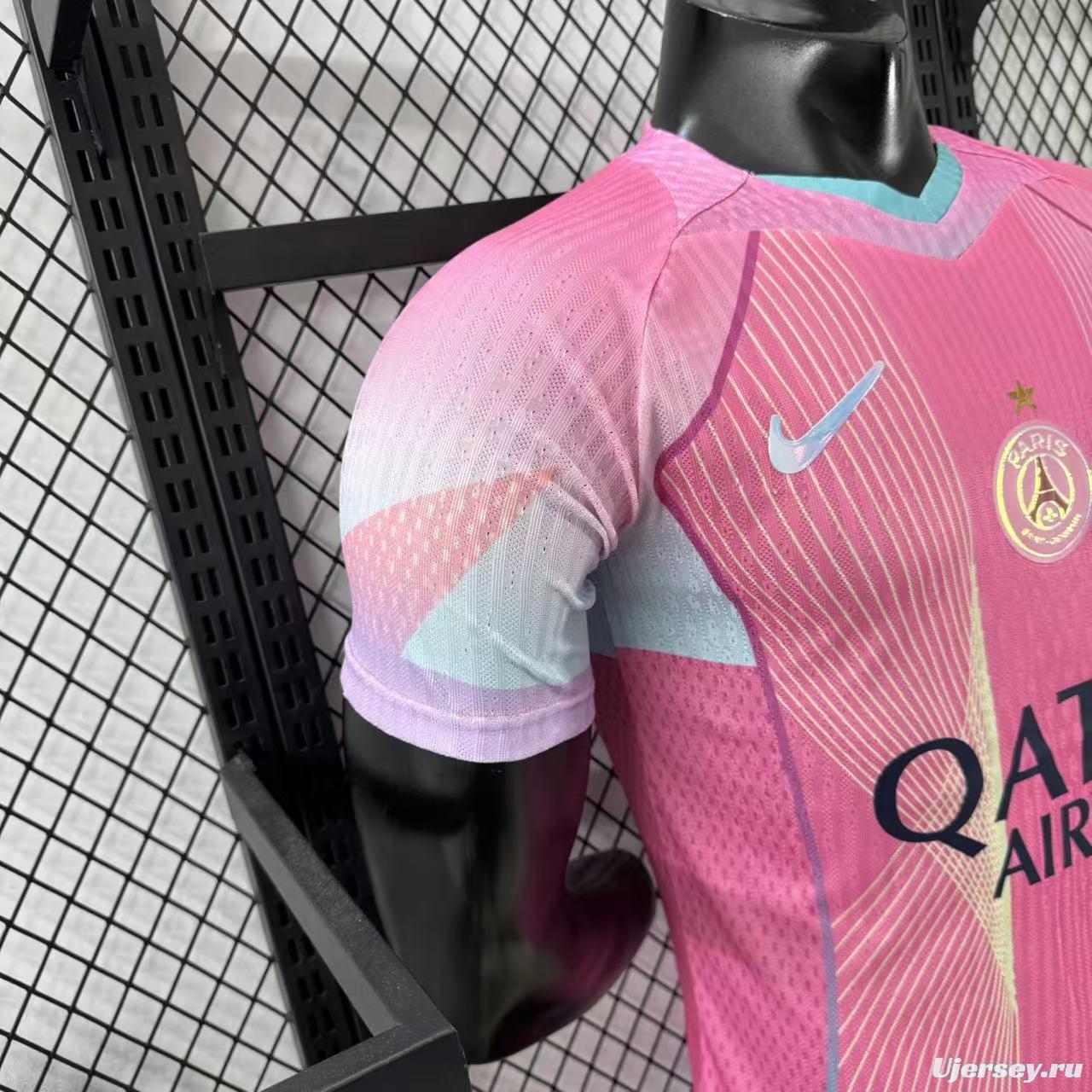 25/26 Player Version PSG Pink Jersey