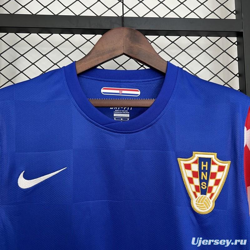 2010 Retro Croatia Away Jersey