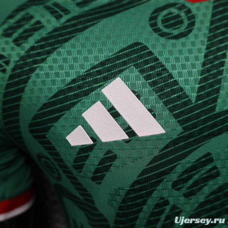 Player Version 2025 Mexico Home Jersey
