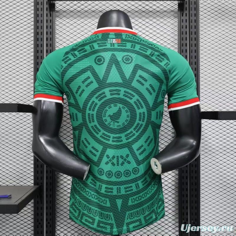 Player Version 2025 Mexico Home Jersey