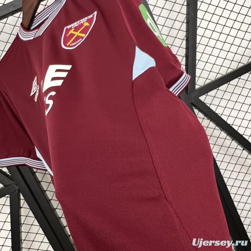 25/26 West Ham United Home Jersey