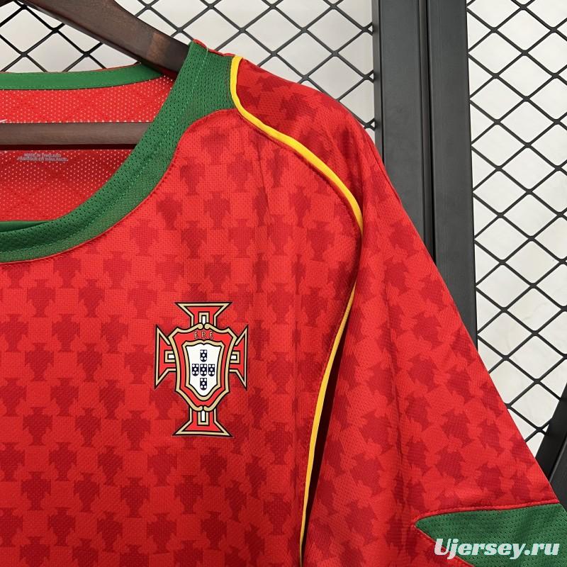 2004 Retro Portugal Home Jersey