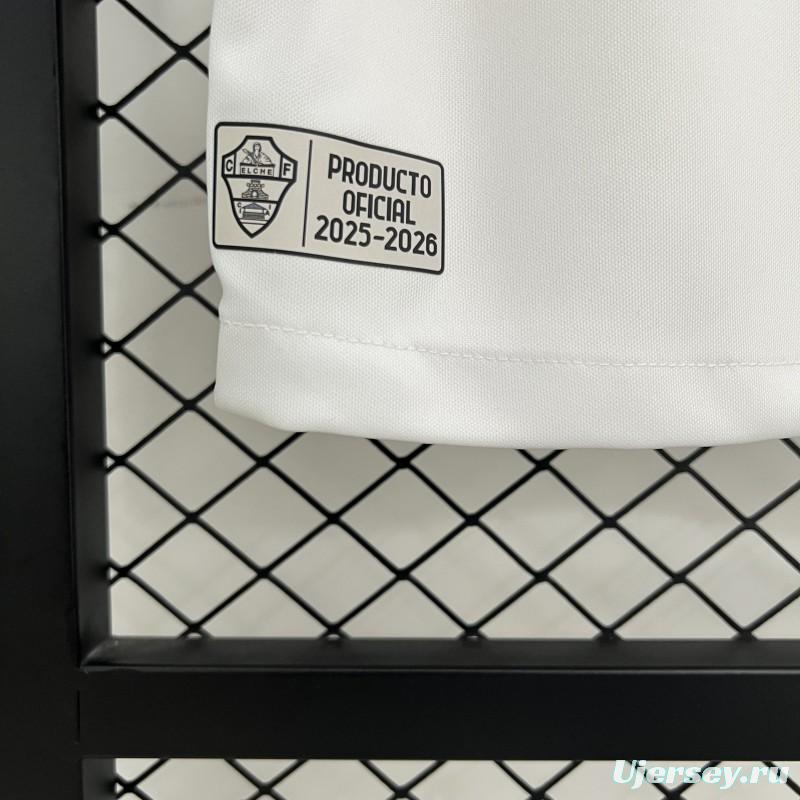 25/26 Elche Home Jersey