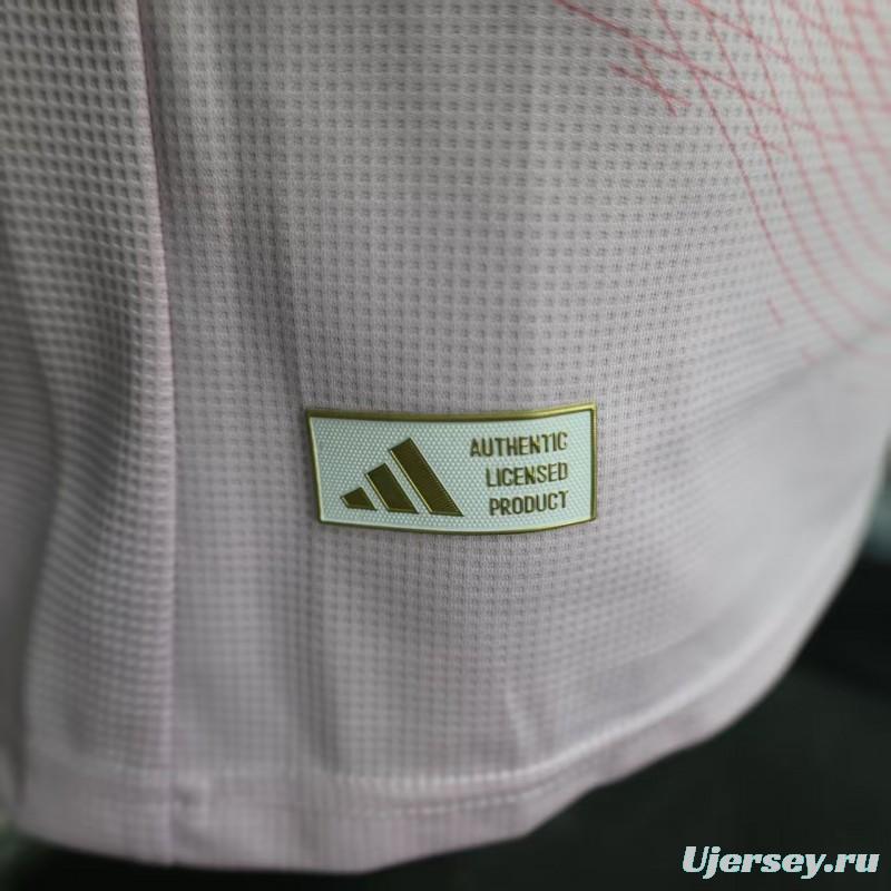 Player Version 25/26 Arsenal Pink Pre-Match Jersey